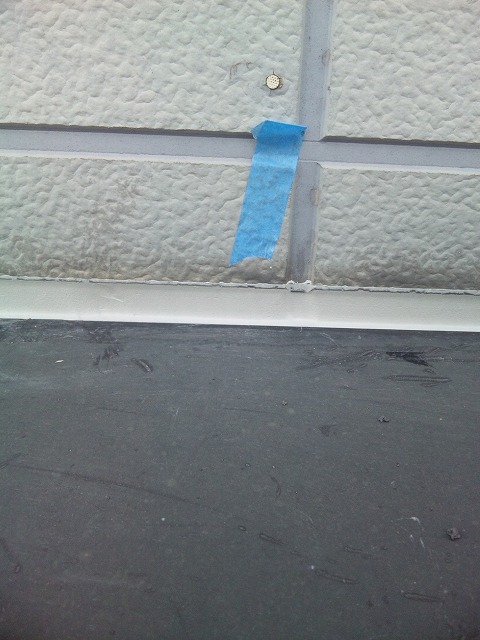 シーリング打ち替え完了